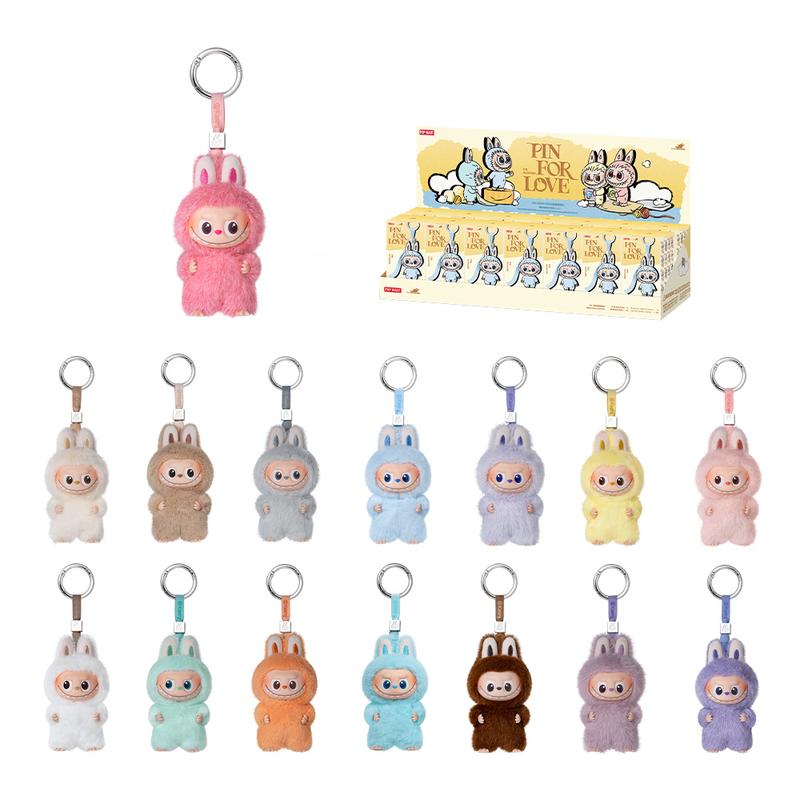 THE MONSTER Pin for Love Series - Vinyl Plush Pendant blind box --4.0