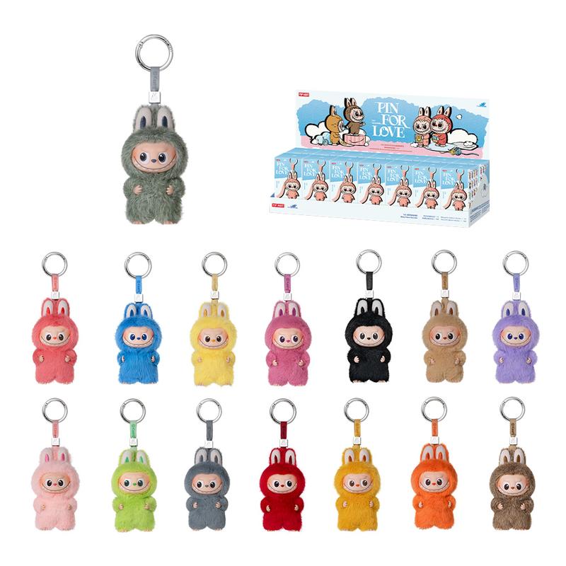 THE MONSTER Pin for Love Series - Vinyl Plush Pendant blind box --4.0